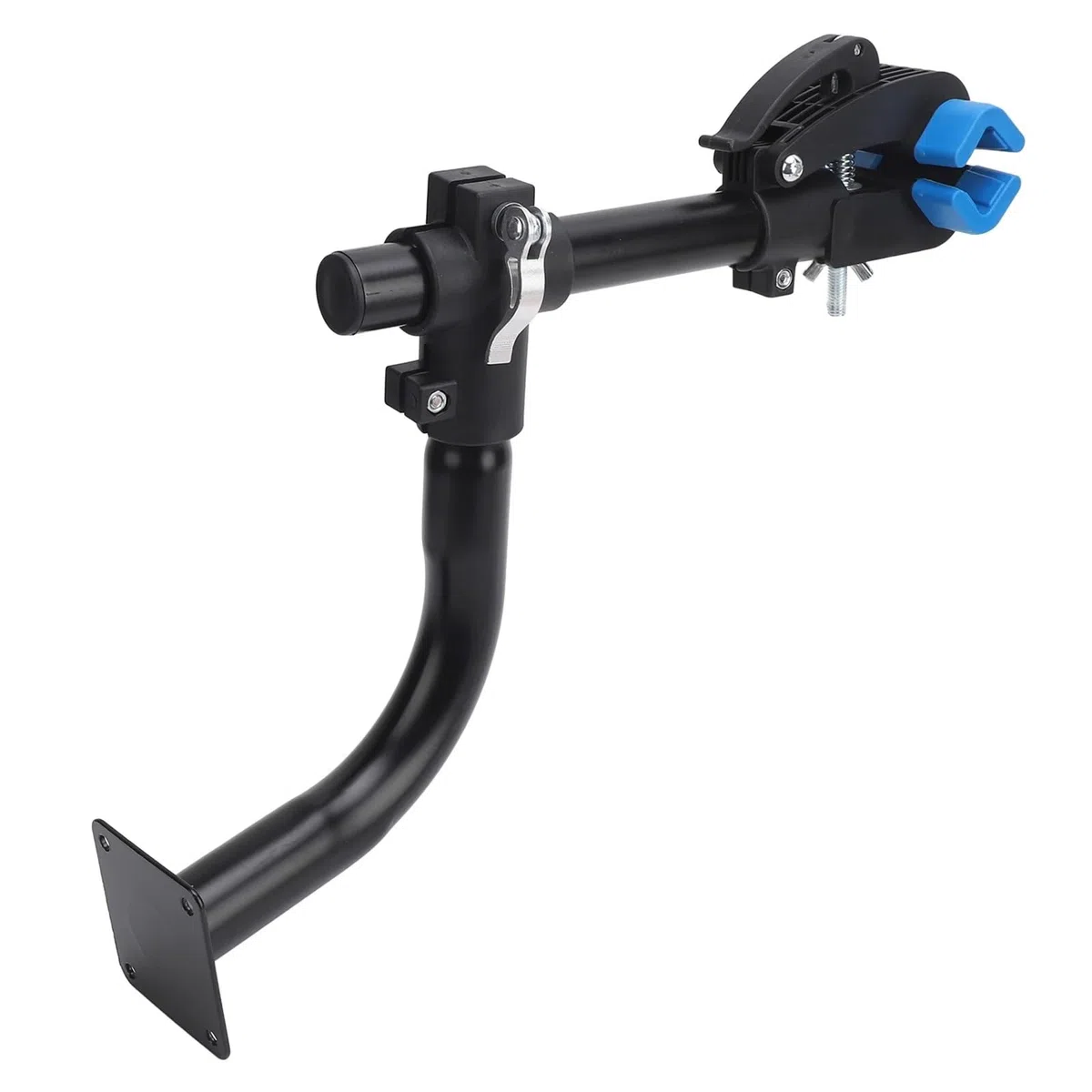 Supporto for riparazione bici, braccio flessibile salvaspazio, morsetto di in acciaio inossidabile a sgancio rapido regolabile for mountain bike Stand Tripode per Riparazione