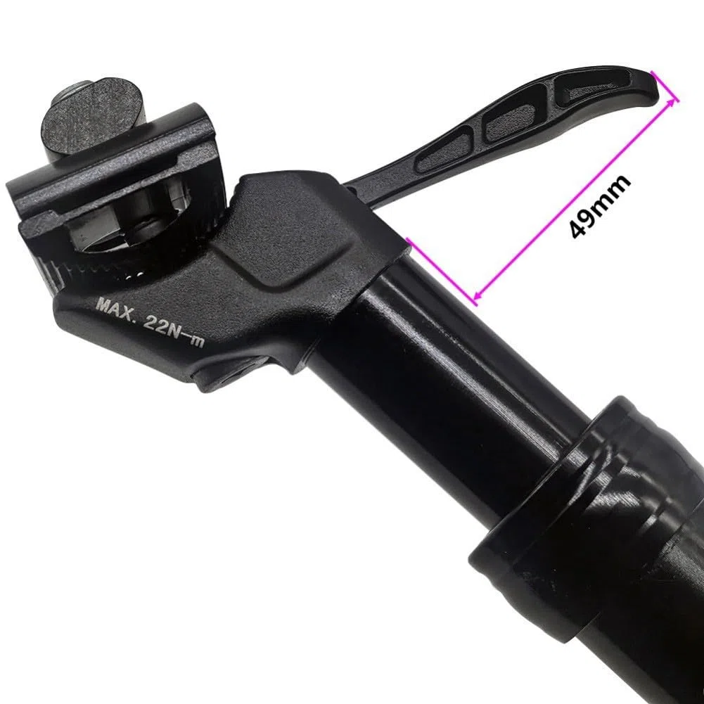 Dropper Reggisella 31,6 mm, in lega di alluminio, regolazione manuale, corsa 125/150/170 mm, sospensione ammortizzata per mountain bike