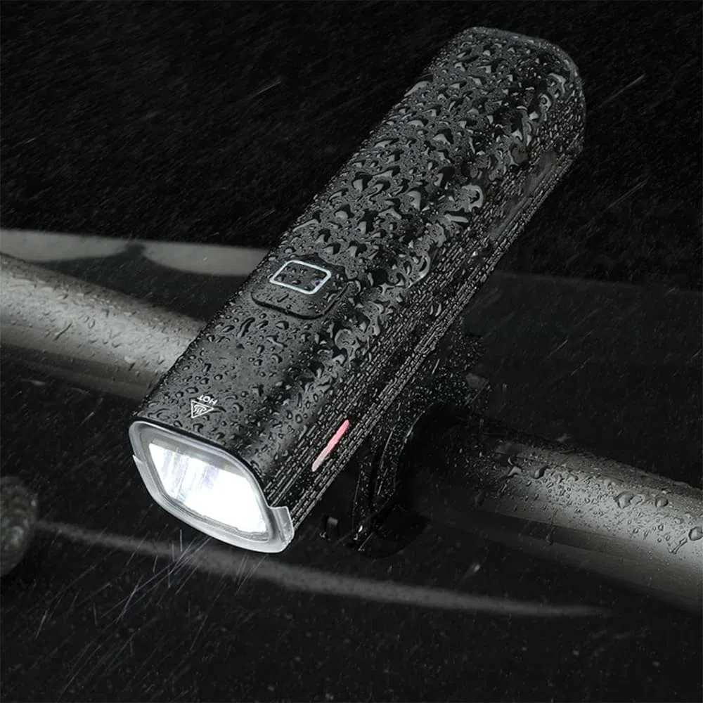 Luce per Bicicletta 1000 Lumen, Faro per Bici, Power Bank, Torcia, Manubrio, Ricarica USB, MTB, Strada, Luce ad Alta intensità
