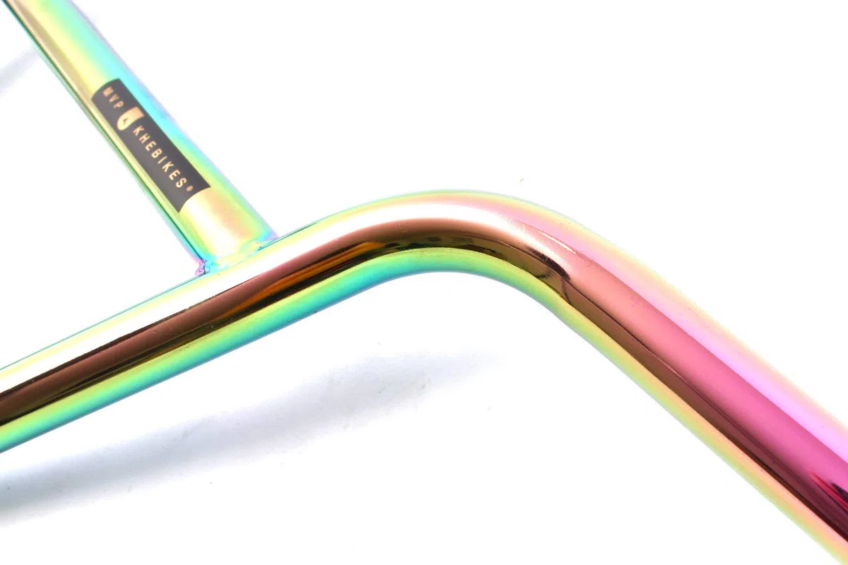 KHE MVP - BMX - Manubrio - Materiale: CrMo - Altezza: 228,6 mm - Tubo assemblato a saldatura da 22,2 mm