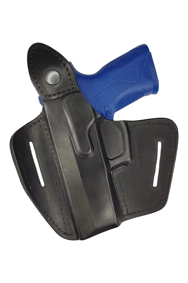 VlaMiTex B22 Fodero per Pistola Beretta Px4 Storm Full Size e Compact in Pelle Nero