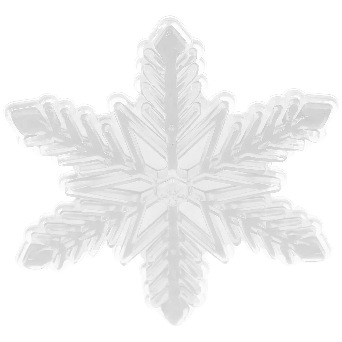 3d Tappetino Antiscivolo per Snowboard Bianco con Motivo a Fiocco per Sci Invernale e Pattinaggio