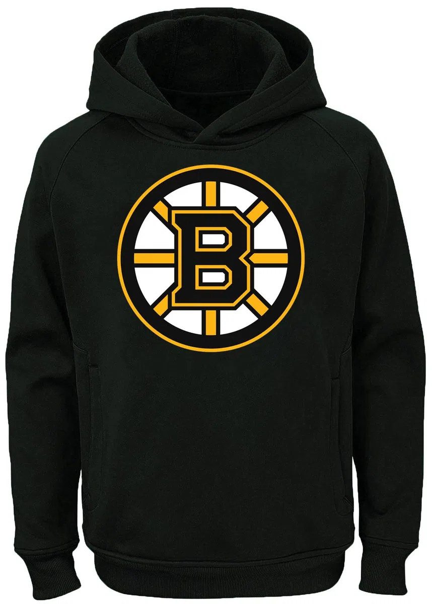 Outerstuff NHL Youth 8-20 Team Color Performance Primary Logo Pullover Felpa con cappuccio