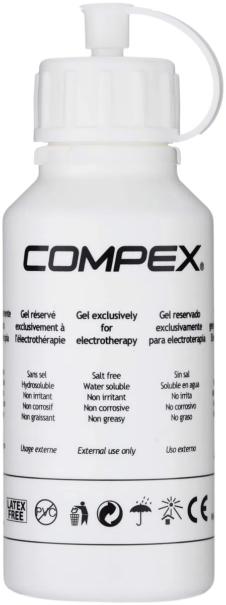 Compex SP 2.0 Elettrostimolatore, Nero con Banda Azzurra