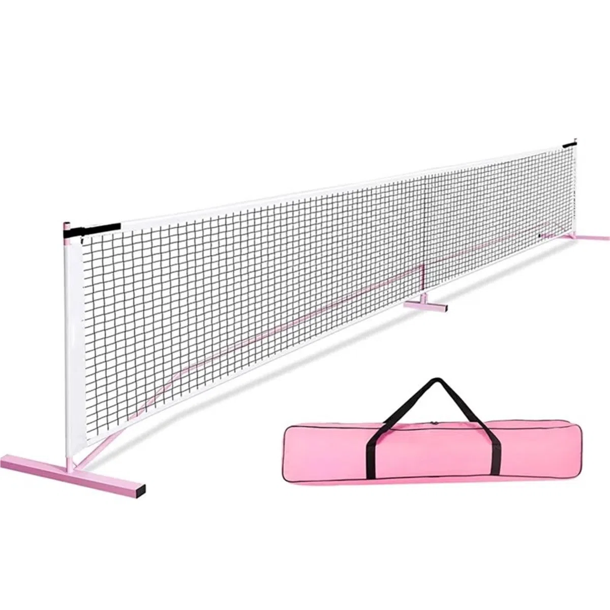 Rete da pickleball Set di rete portatile for pickleball con supporto in metallo for tennis, pallavolo, calcio, accessori for, attrezzature for sport la palla