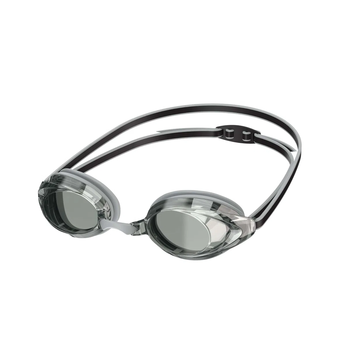 Speedo Vanquisher 2.0 Mirrored Swim-Swimming Racing Goggles-Silver Anti-Fog