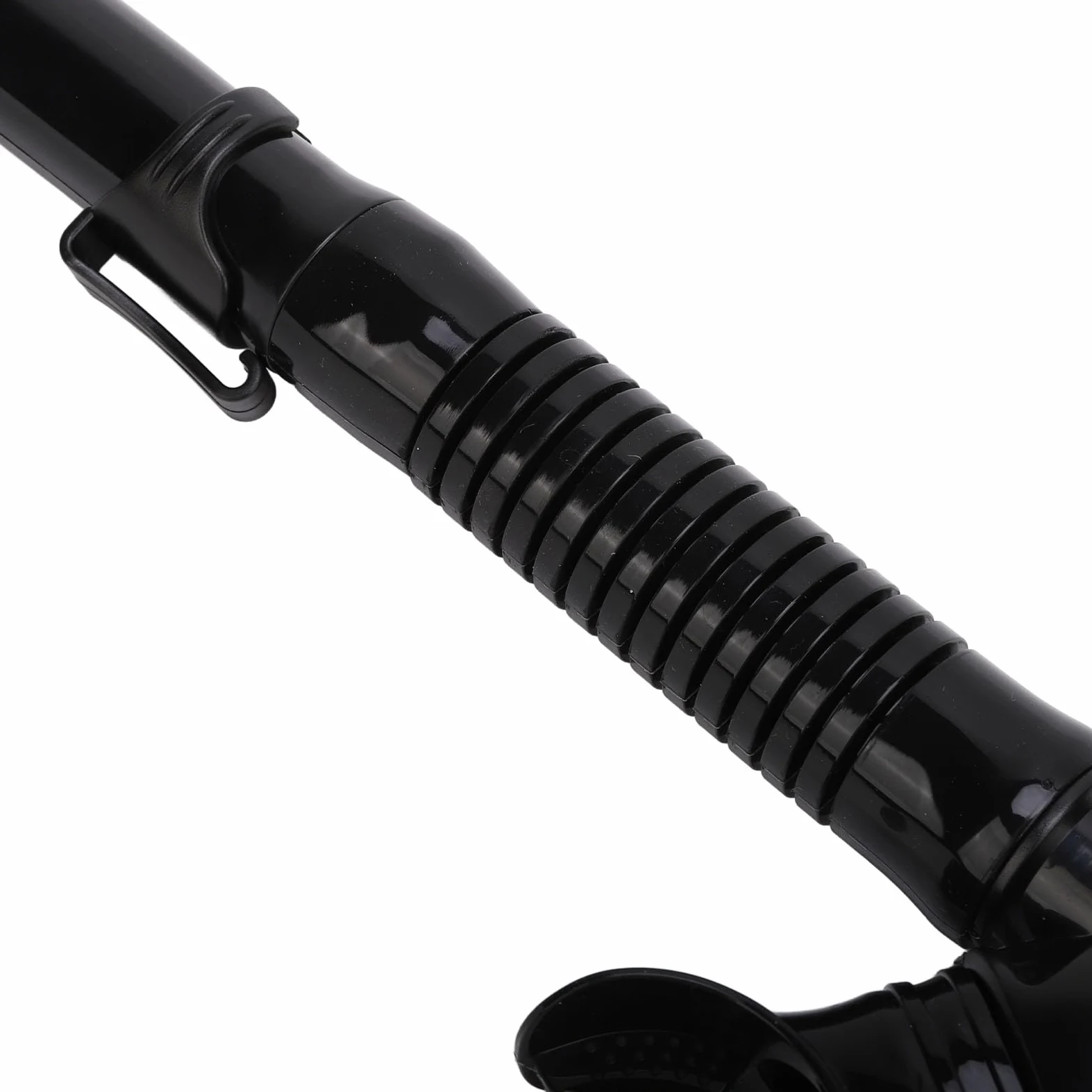 Immersione subacquea, boccaglio semi asciutto in silicone ABS per immersioni con valvola di espirazione per adulti