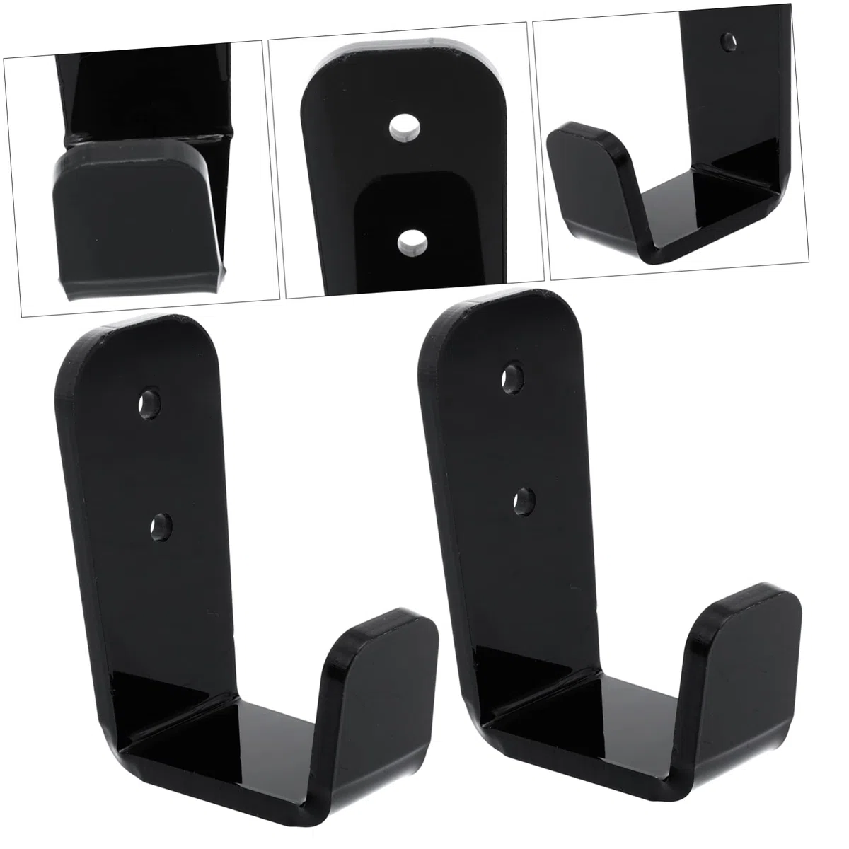 Mipcase rastrelliera per mazze da hockey aste kit sciolina per snowboard ghiaccio In piedi bastoni supporti sospesi multiuso rastrelliere per mazze da hockey da parete Acrilico Black