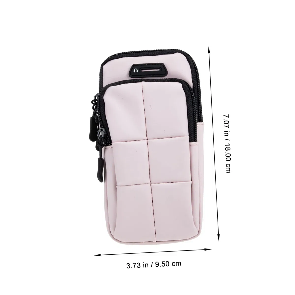 Uonlytech 3pezzi Fascia Da Braccio Per Smartphone Porta Cellulare e Leggera Sacchetto Per Running e Sport Pouch Per Telefono Con Doppia Cerniera e Design Compatto Adatta Per Viaggi e