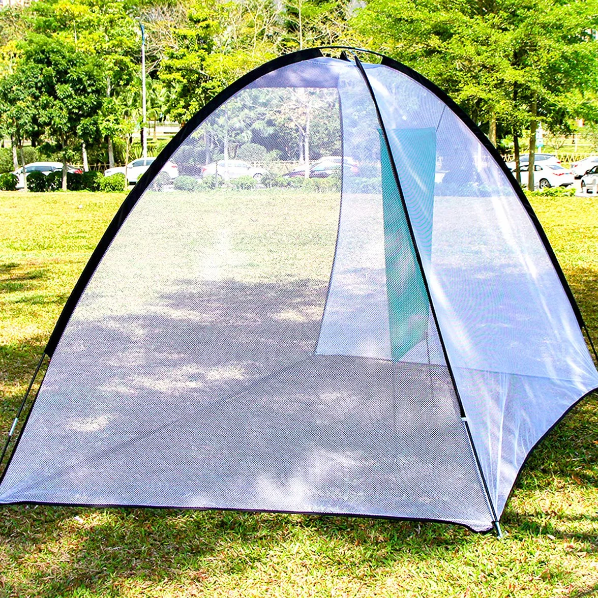 OYE Rete da golf con obiettivi di allenamento e borsa per il trasporto, 320 x 180 x 195 cm, rete da golf con bersaglio