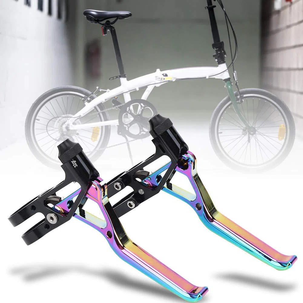 Changor Leve Freno Bici, Lega di Alluminio Ultraleggera | Finitura elettrolitica, robusta, compatibile con mountain bike, accessori ciclismo, pesa 83 g