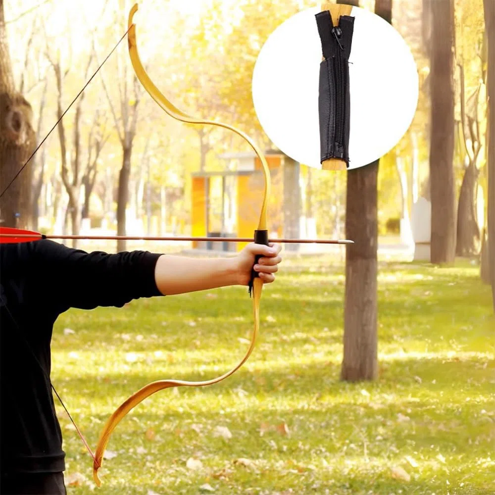 Takedown Arco Ricurvo 20lbs Tradizionale Arco di Legno Archi Ricurvi Arc de Chasse Tradizionale Longbow in Legno per la Pratica del Tiro con L'Arco