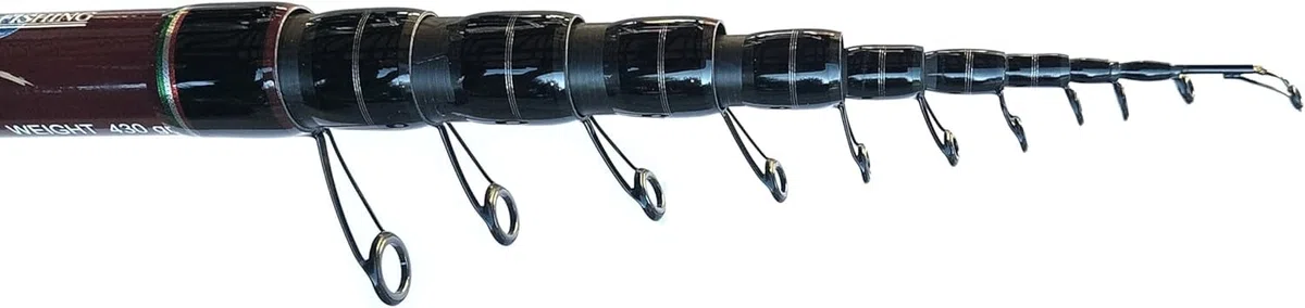 Kit Canna Bolognese 8 Metri + Mulinello e Filo Carbonio Alto Modulo Pesca Mare Lago Orata Sarago Concept