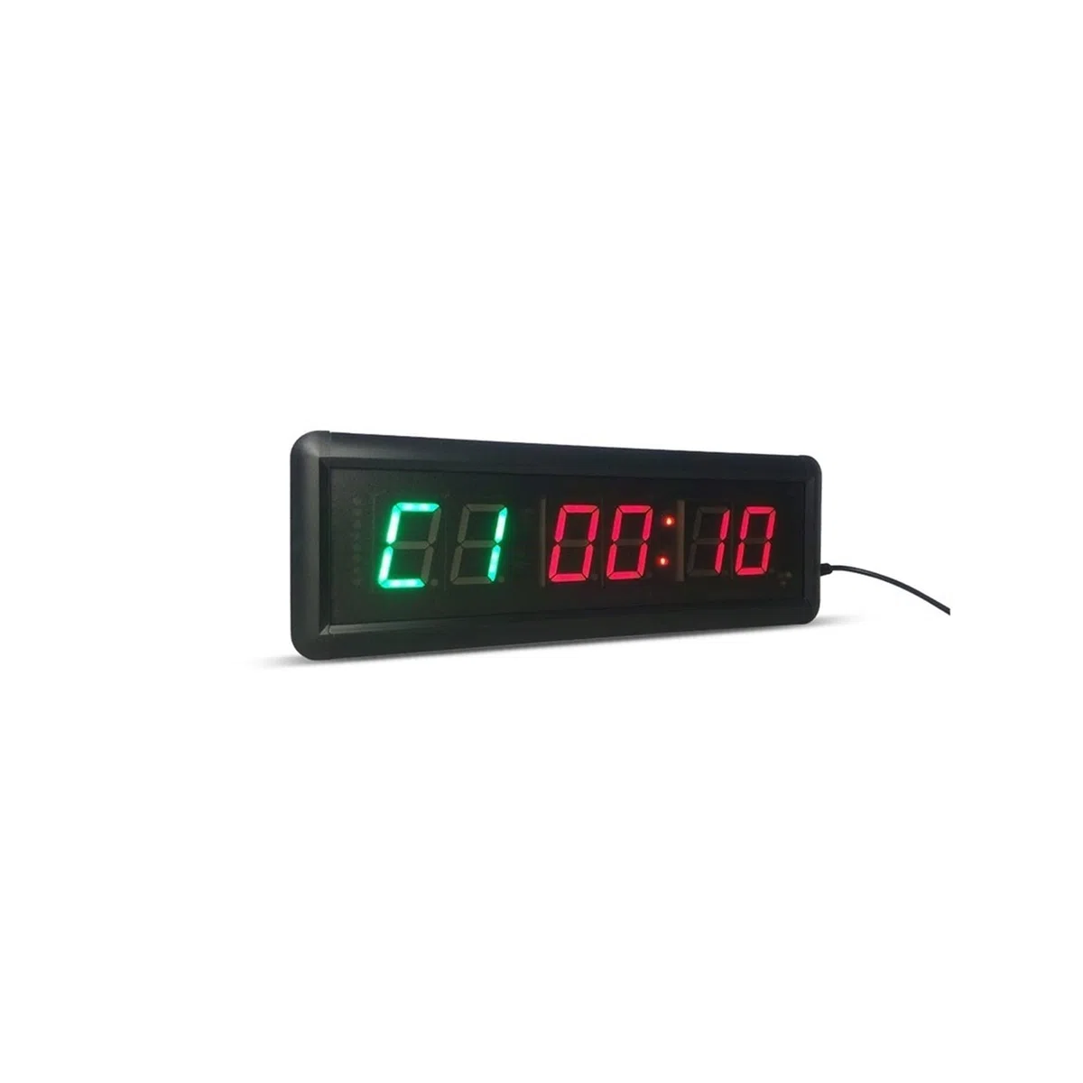 Intervallo Conto alla rovescia/più Sveglia, da 1,5 Pollici a 6 cifre GUIDATO Gym Timer Cronometro con Telecomando, Adatto for la casa di Esercitazione di Ginnastica Timer Boxing Gym