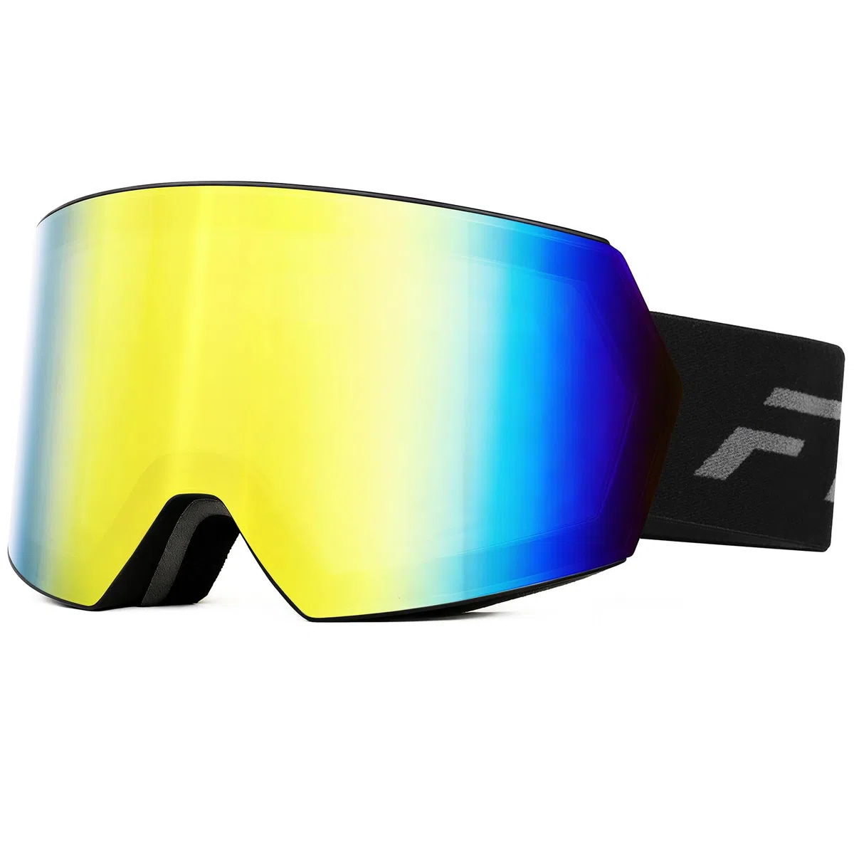 FMY Occhiali da sci per uomini, donne e ragazzi, anti appannamento, protezione UV400, per snowboard, sci, per adulti