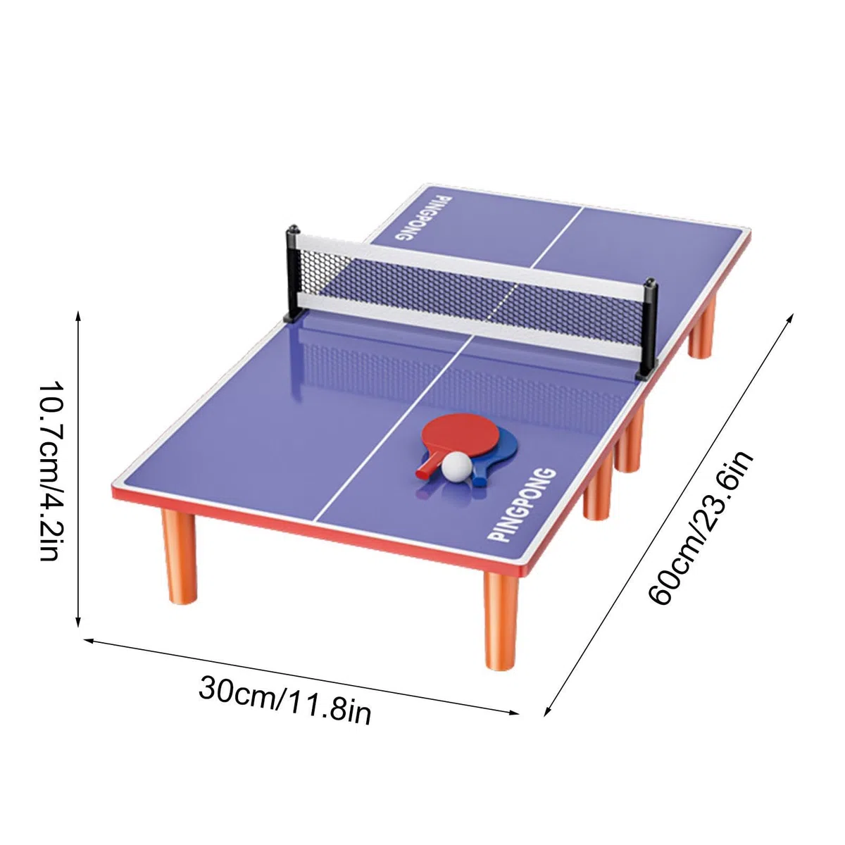 Piccolo tavolo da pong per adulti, tavolo da pong pieghevole, tavolo da pong per appartamenti, tavolo da ping pong da ufficio, tavolo da ping pong per adulti e bambini, tavolo da ping pong per interni