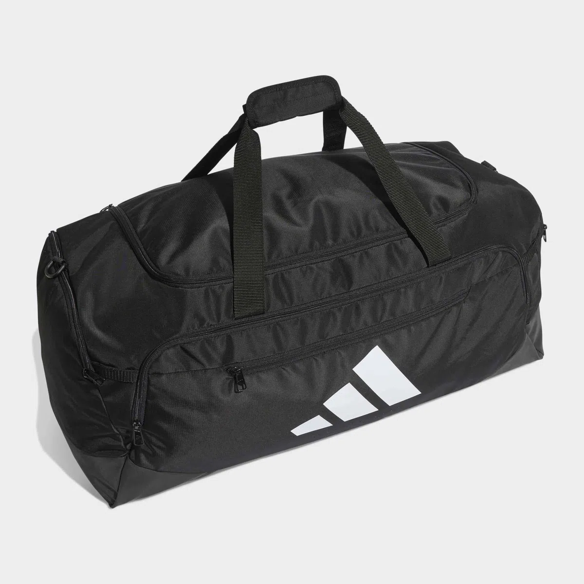 adidas Unisex - Adulto Training Defender Duffle Bag Large Duffel Bag, black/white, One size