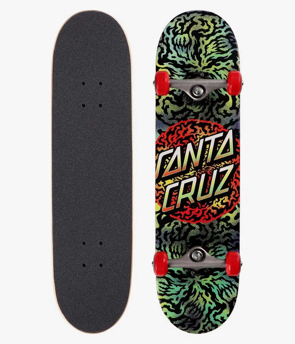 Santa Cruz Skateboard Completo Obscure Dot 19,7 x 76,2 cm Assemblato