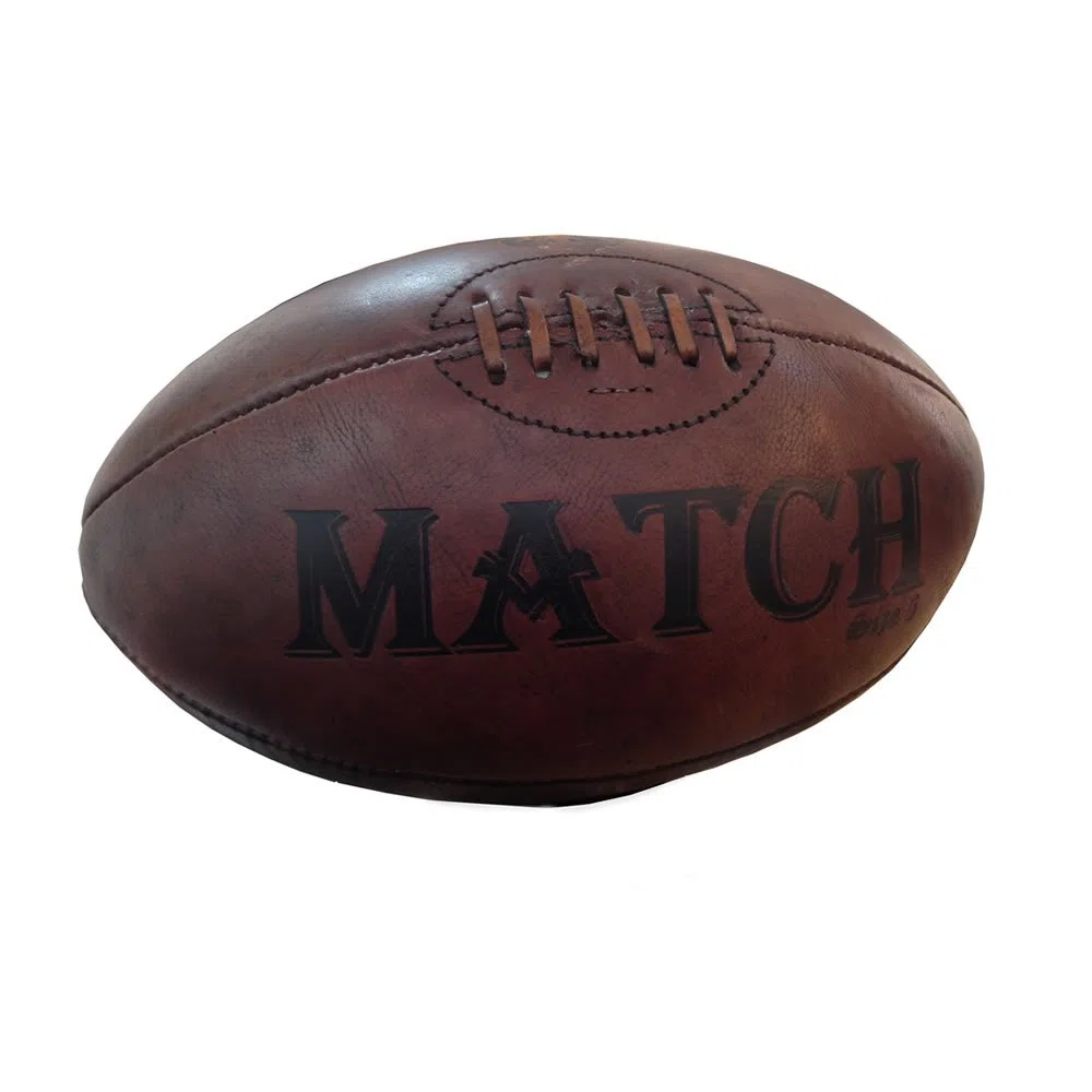 Ram Rugby Vintage Leather Heritage Rugby Ball Stand – Tradizionale regalo, Trofeo & Presentazione Premio