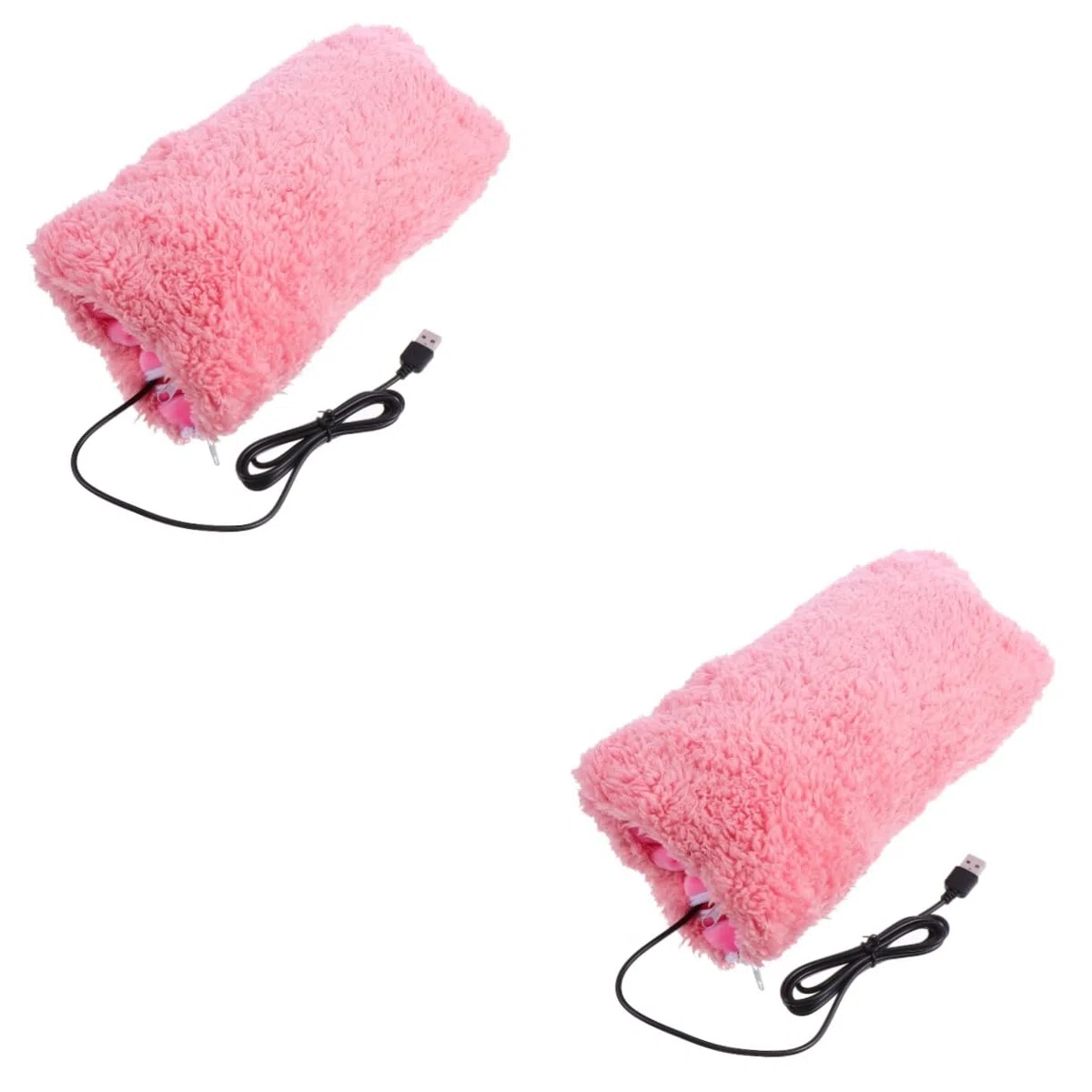 INOOMP 2pezzi Scaldamani Elettrico Usb Guanti Riscaldanti Per Ufficio e Studio Per Donne Comfort e Circolazione Inverno