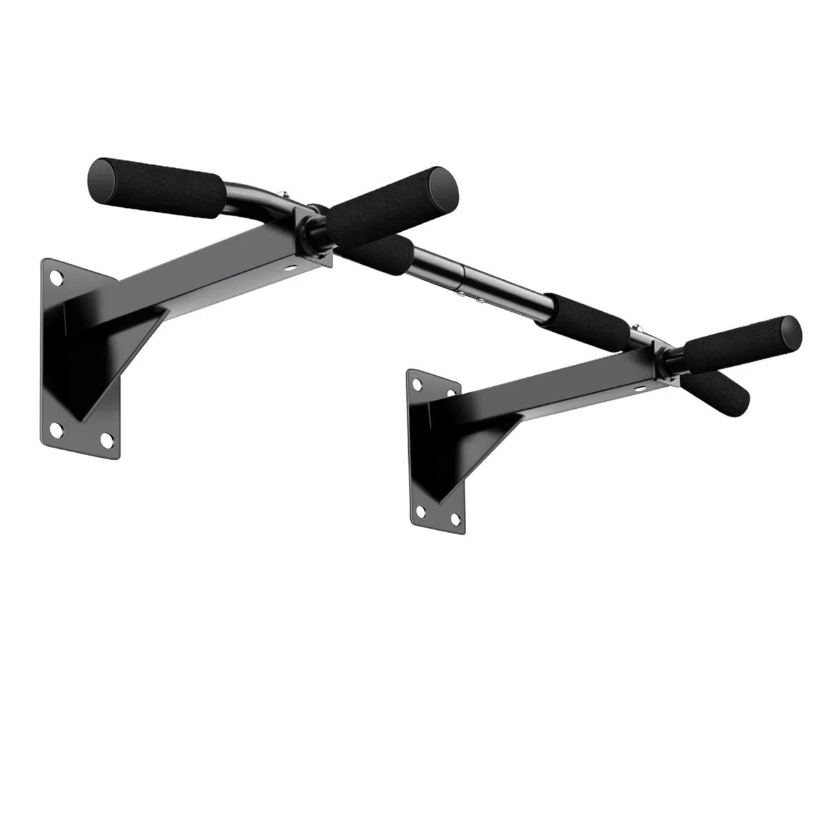 Barra per Trazioni Montata a Parete per Casa, Sbarra Trazioni a Muro Multifunzione per Sollevarsi, Fitness, Pull up Bar, Chin Up Multi-Grip Bar, Attrezzature per Fitness a Casa Sicure e Stabili