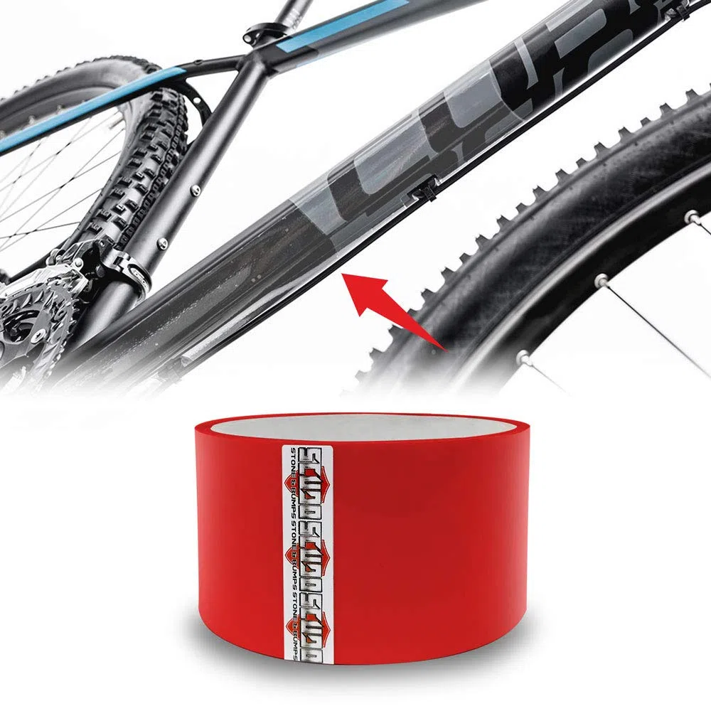 Rotolo Nastro Adesivo Scudo Roll per Protezione Telaio Bicicletta, Spessore 0.8 mm, 8 x 300 cm