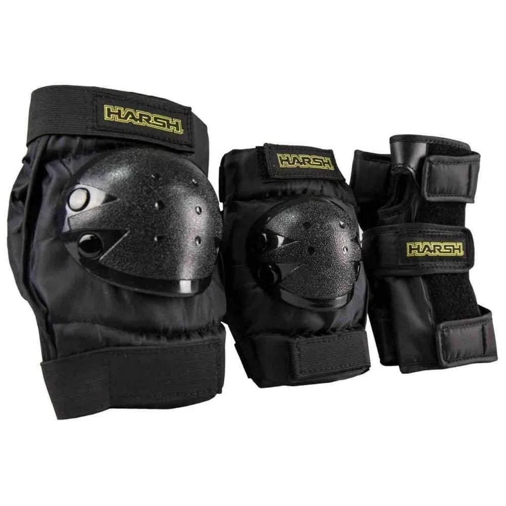 Harsh Shredder - Set di 3 Protezioni per Adulti, Unisex
