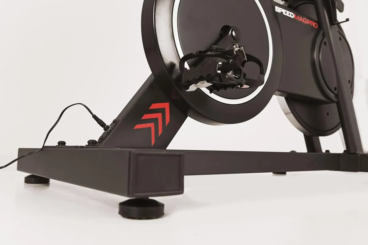 Toorx SRX-SPEED-MAG-PRO [Spin Bike Magnetica Professionale Volano 20kg Indoor Cycle Spinning App Ready 3.0] Cyclette Spinning Cardio Fitness con Resistenza 24 Livelli LCD Watt RPM Kinomap Zwift