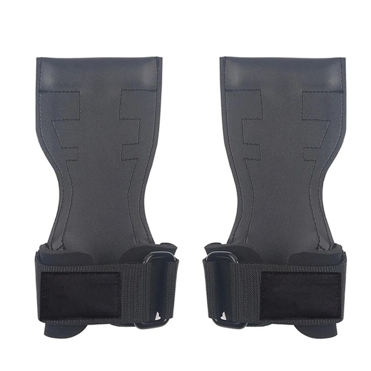 Ganci per Sollevamento Pesi Cinghie da Polso for Sollevamento Pesi Palestra Fitness Gancio Cinturino for Pesi Pull-up Guanti for Sollevamento Pesi for Allenamento con i Pesi per Uomini e Donne