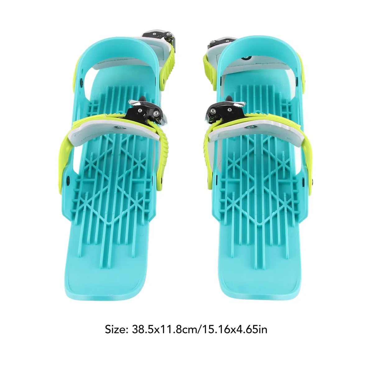 Mini Pattini da Sci, Mini Scarpe da Sci Regolabili, Mini Pattini da Sci Corti Leggeri, Skiboard Corto Compatto Universale per Pattinaggio di Hockey su Ghiaccio