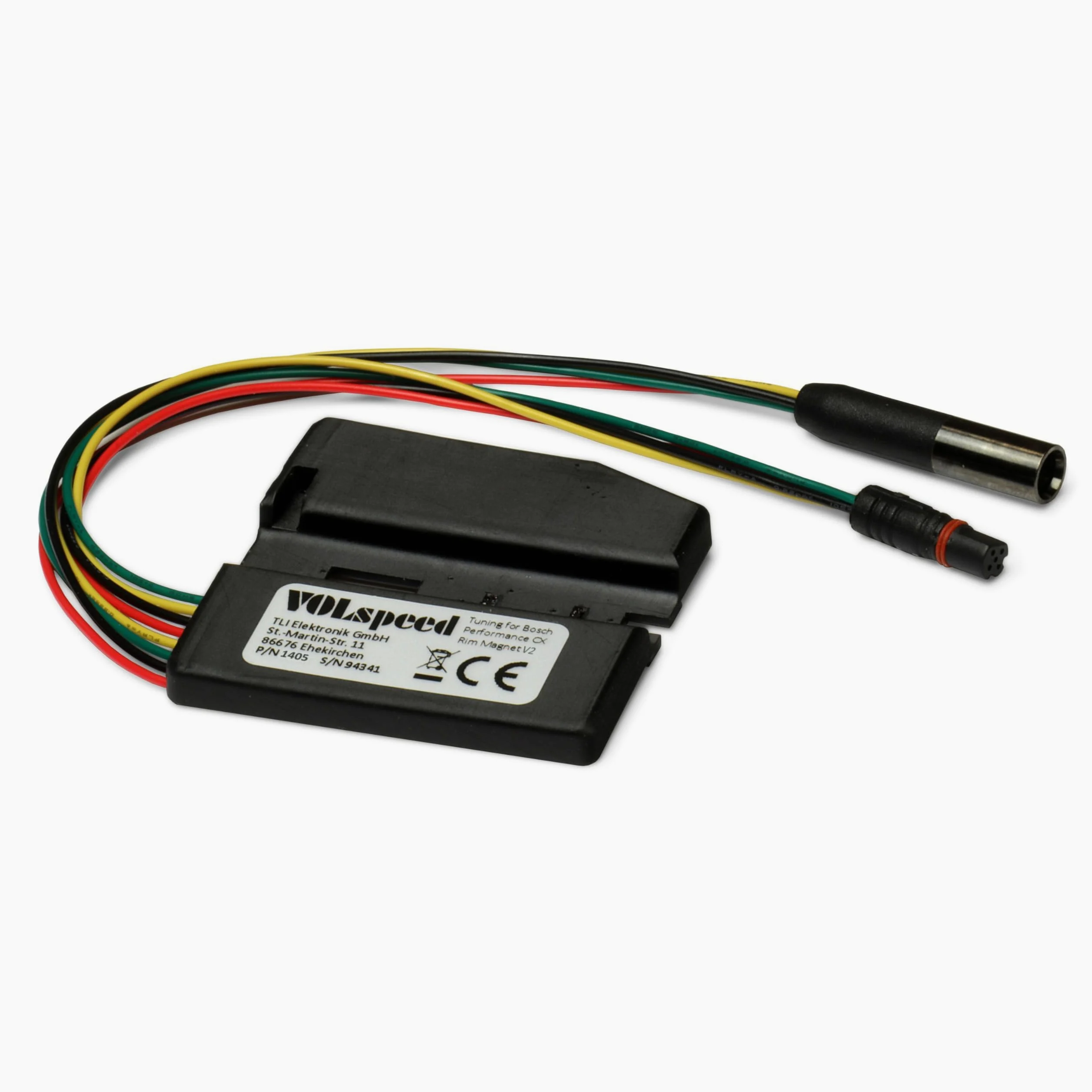 VOLspeed V2 per Bosch Performance Line CX Smart System con magnete per cerchione (Rim Magnet) E-Bike Tuning Chip