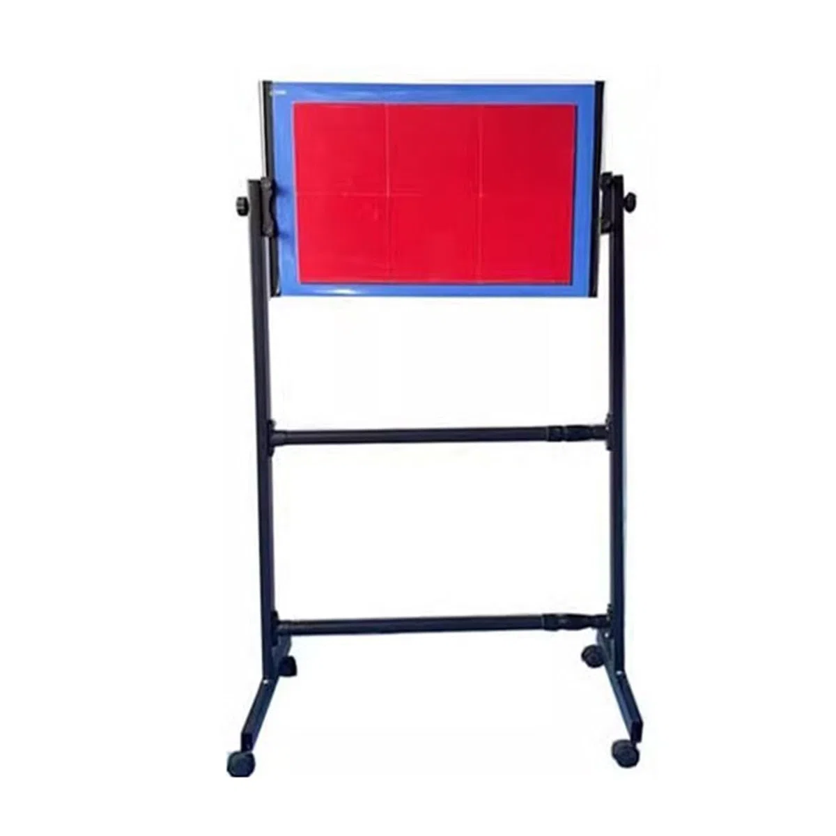 Tavola da Ping Pong con Ruote, Attrezzo for Rimbalzo da Ping Pong Regolabile Multi-Angolo, Doppio Uso da Tavolo/Pavimento, for Casa, Palestra E Scuola