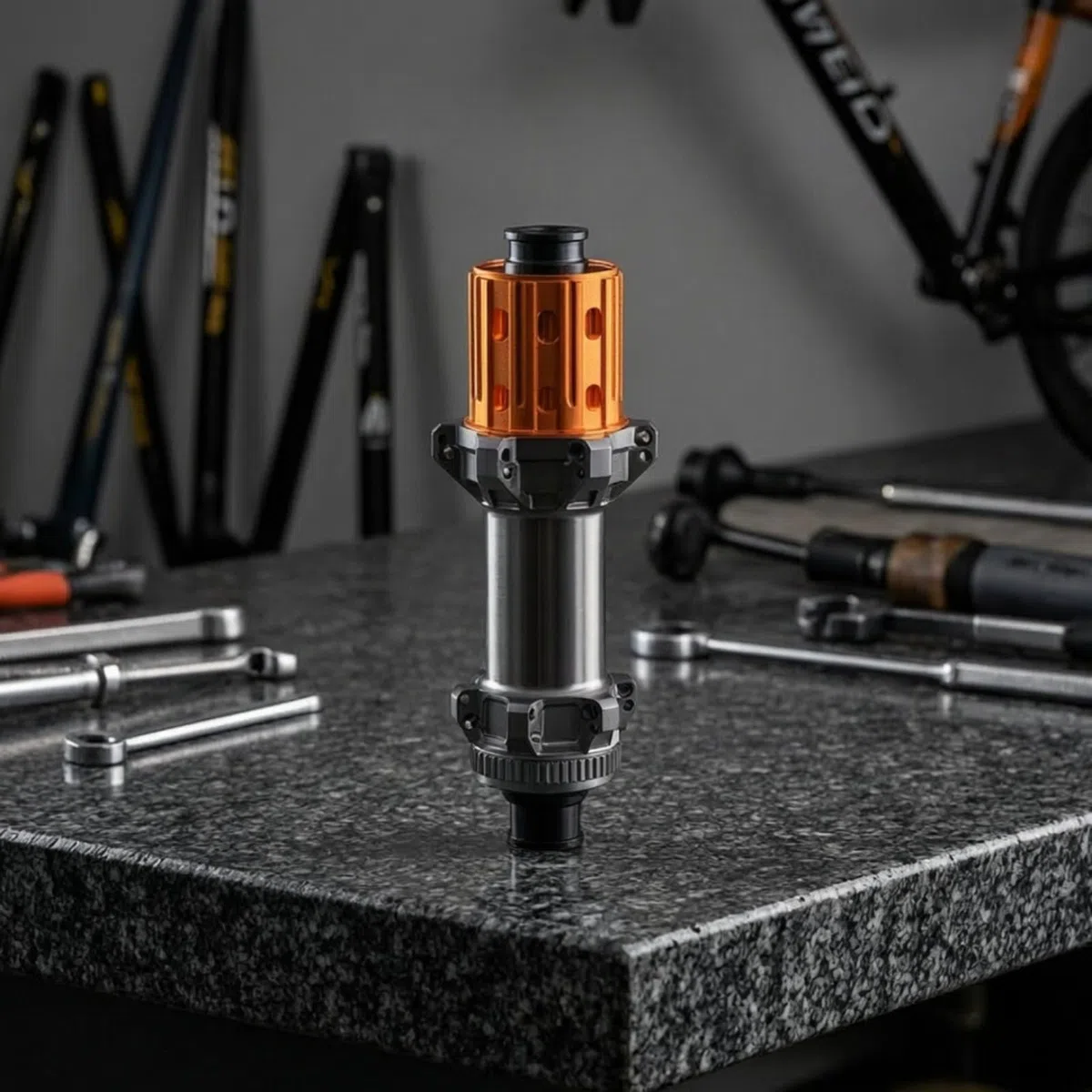 Mozzo Posteriore con Center Lock Sgancio Rapido Mozzo Posteriore per Bici da Montagna Sigillato Componente per Assemblaggio Ruote