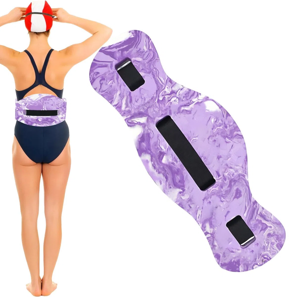 Cintura Galleggiante Da Acquagym Per Nuoto E Allenamento Acquatico In | Cintura per Aerobica in Acqua Per principianti donne uomini all'aperto lago fiume spiaggia e mare