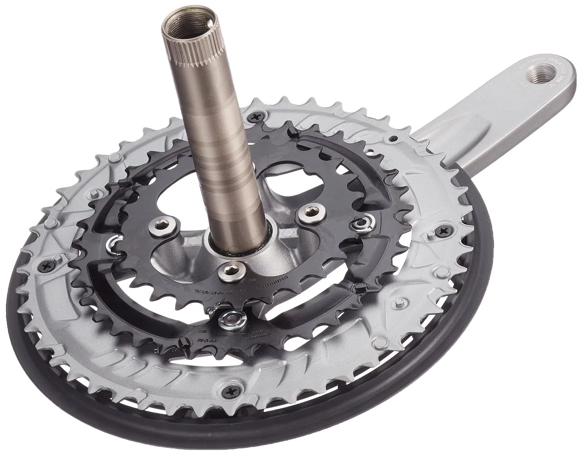 Shimano Crank Set 9 Speed Silver FC di t4060 48/36/175 mm