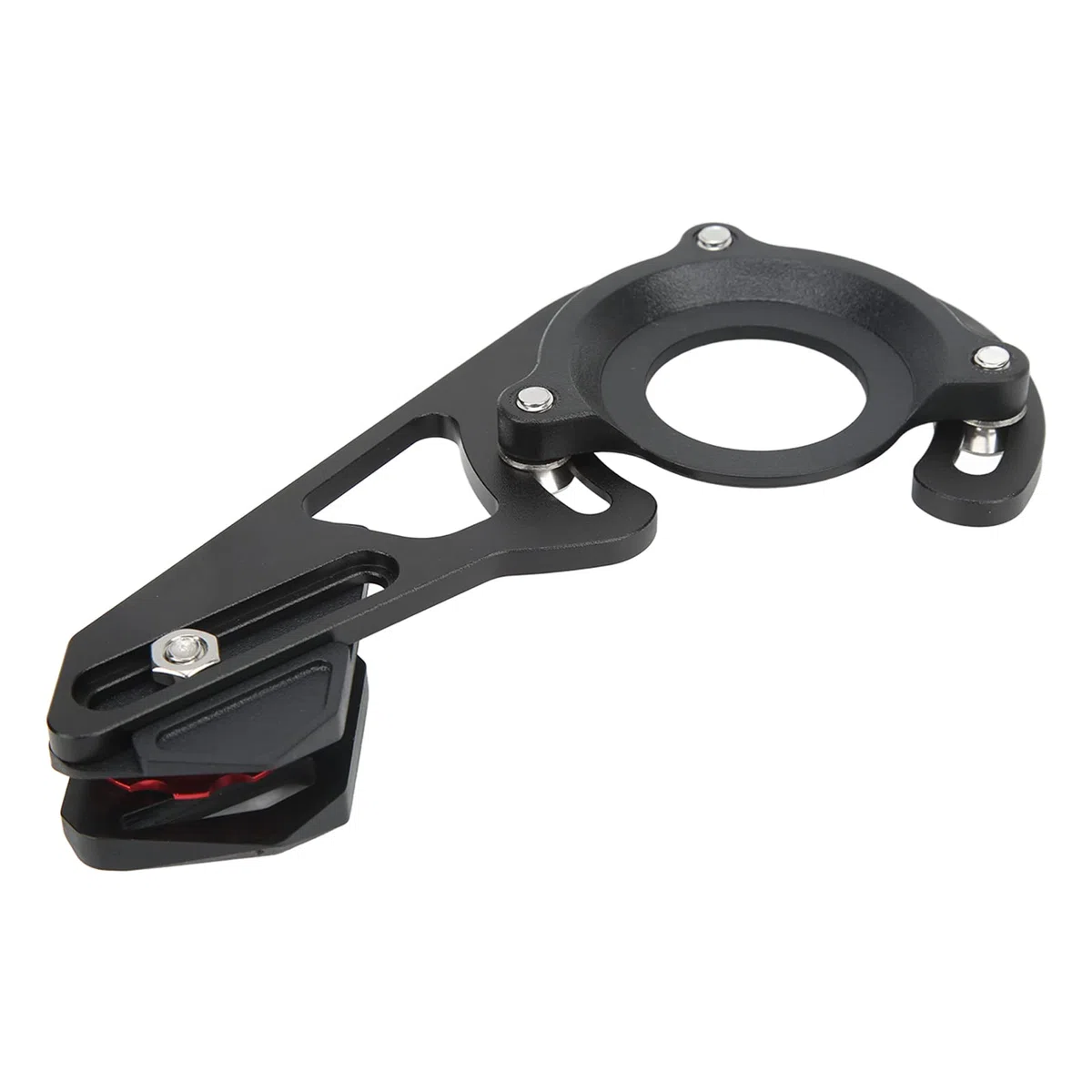 Guida Catena per Bici, Protettore Catena per Bici in Lega di Alluminio, Stabilizzatore per Catene Ultraleggere per Puleggia Bici, Paracatena di Ricambio per Bici da