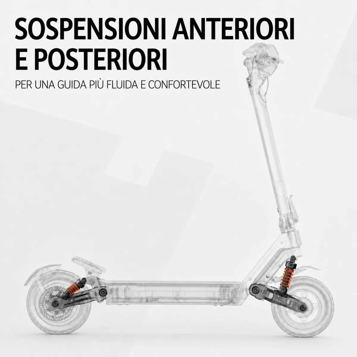 Kukirin G2 Monopattino Elettrico Adulto,Scooter Elettrico,Patinete Electrico,Autonomia di 55KM,Velocità Massima 25km/h,10"Pneumatici,Doppia Frenata,3 Modalità di Velocità,Capacità di Carico120KG