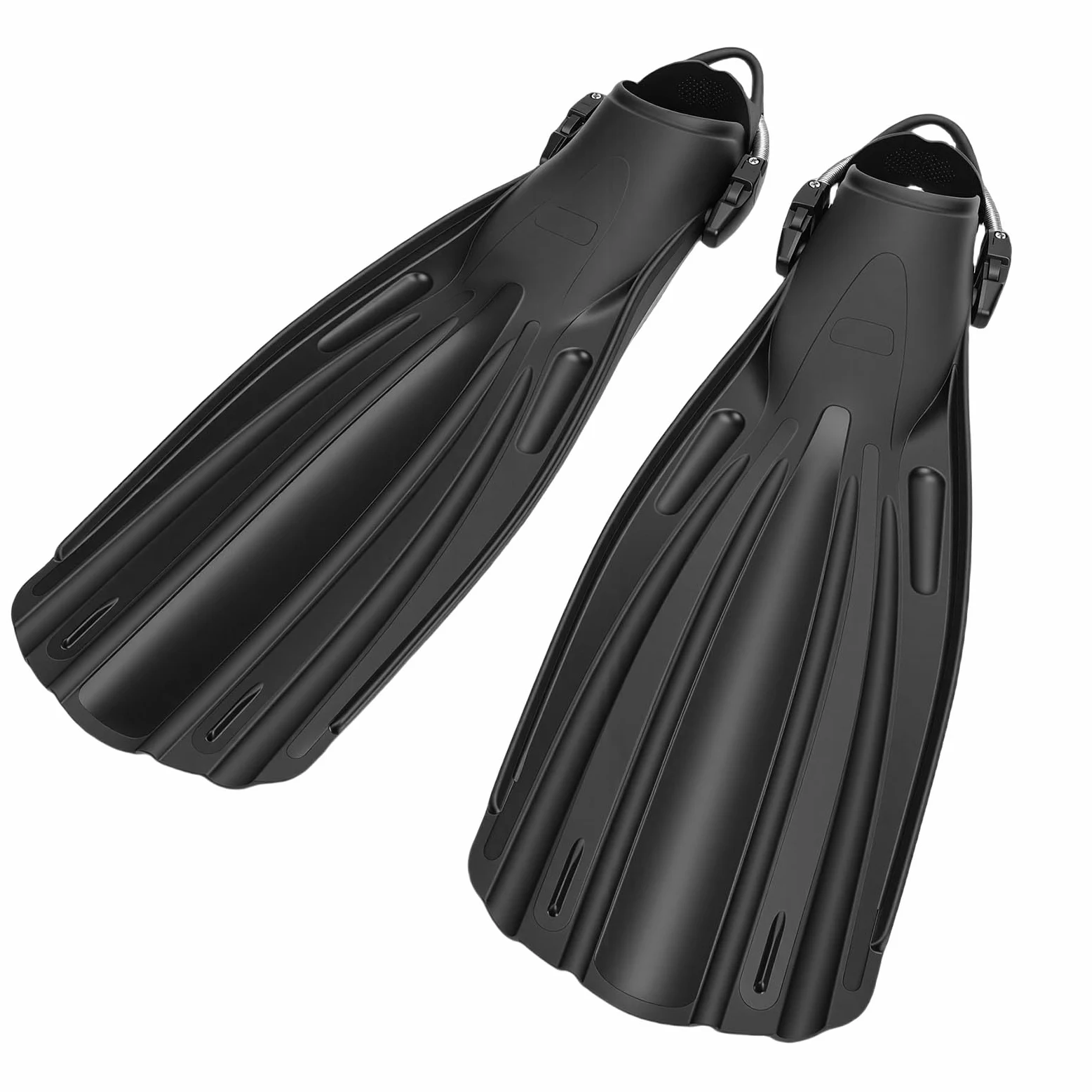Dilwe Pinne per Immersione in TPR Premium, Regolabili, manovrabilità Migliorata, Comoda Attrezzatura per lo Snorkeling per gli Appassionati di Nuoto