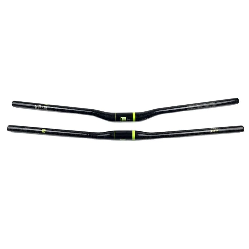 Manubrio Mtb Fibra di carbonio Mtb. Bike road Bike 31.8mm Manubrio a forma di rondine 3K Glossy Lumery/Riser Maniglia 580/600 / 680/640 / 660/680 / 700/660 / 680/700/720/740 / 760mm Manubrio Mtb Car