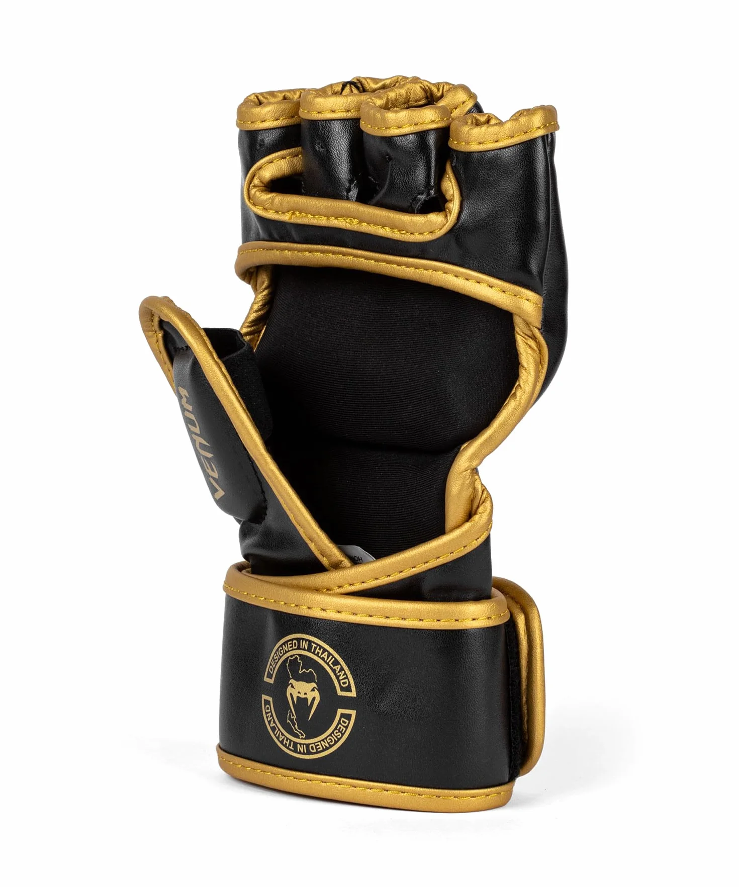 Venum, Challenger 2.0 MMA Guanti Unisex Adulto M Nero/Oro