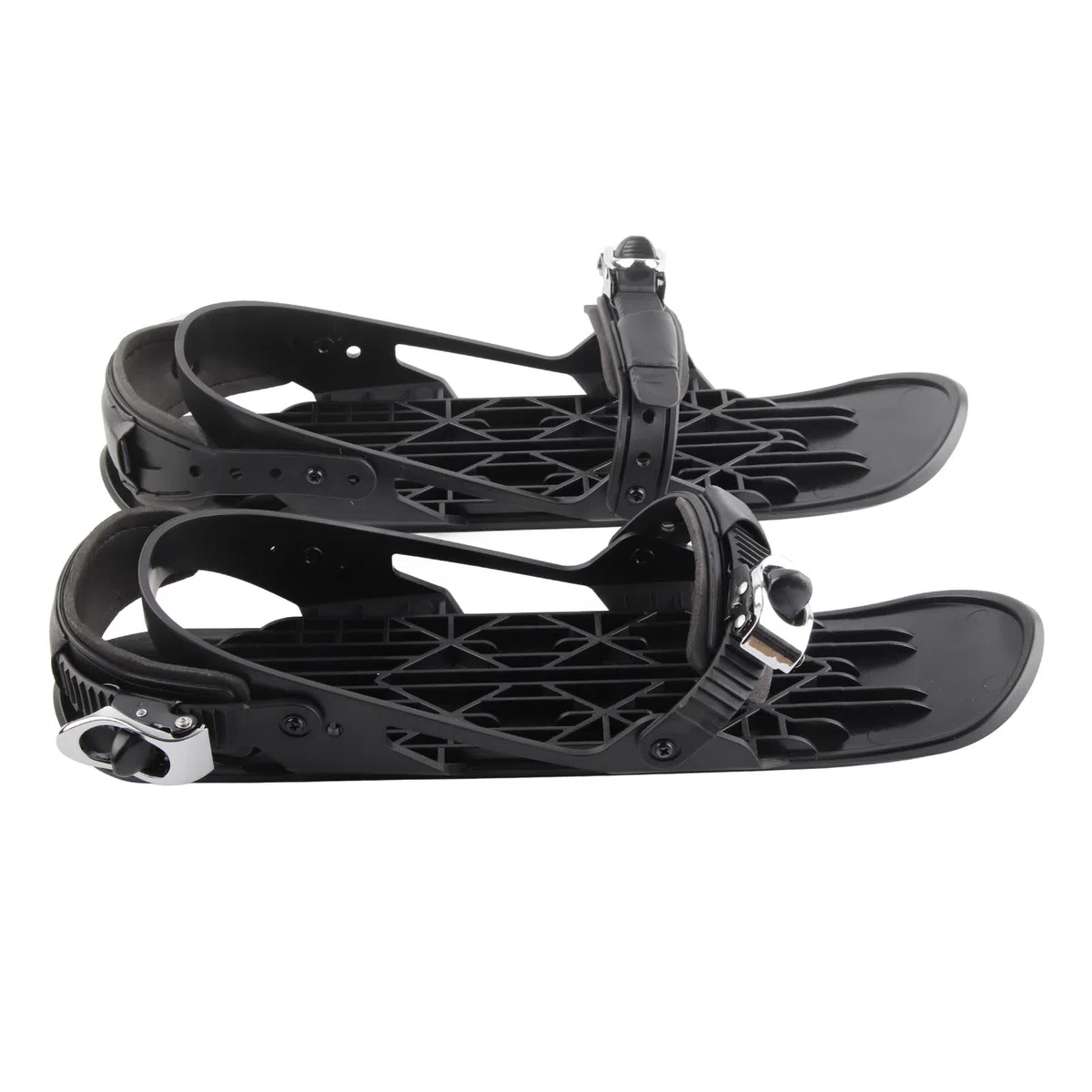 Mini Pattini da Sci, Racchette da Neve, Scarpe da Skateboard da Neve Regolabili, Mini Pattini da Sci Corti per Sport Invernali all'Aria Aperta, Attrezzatura da Sci per Sport