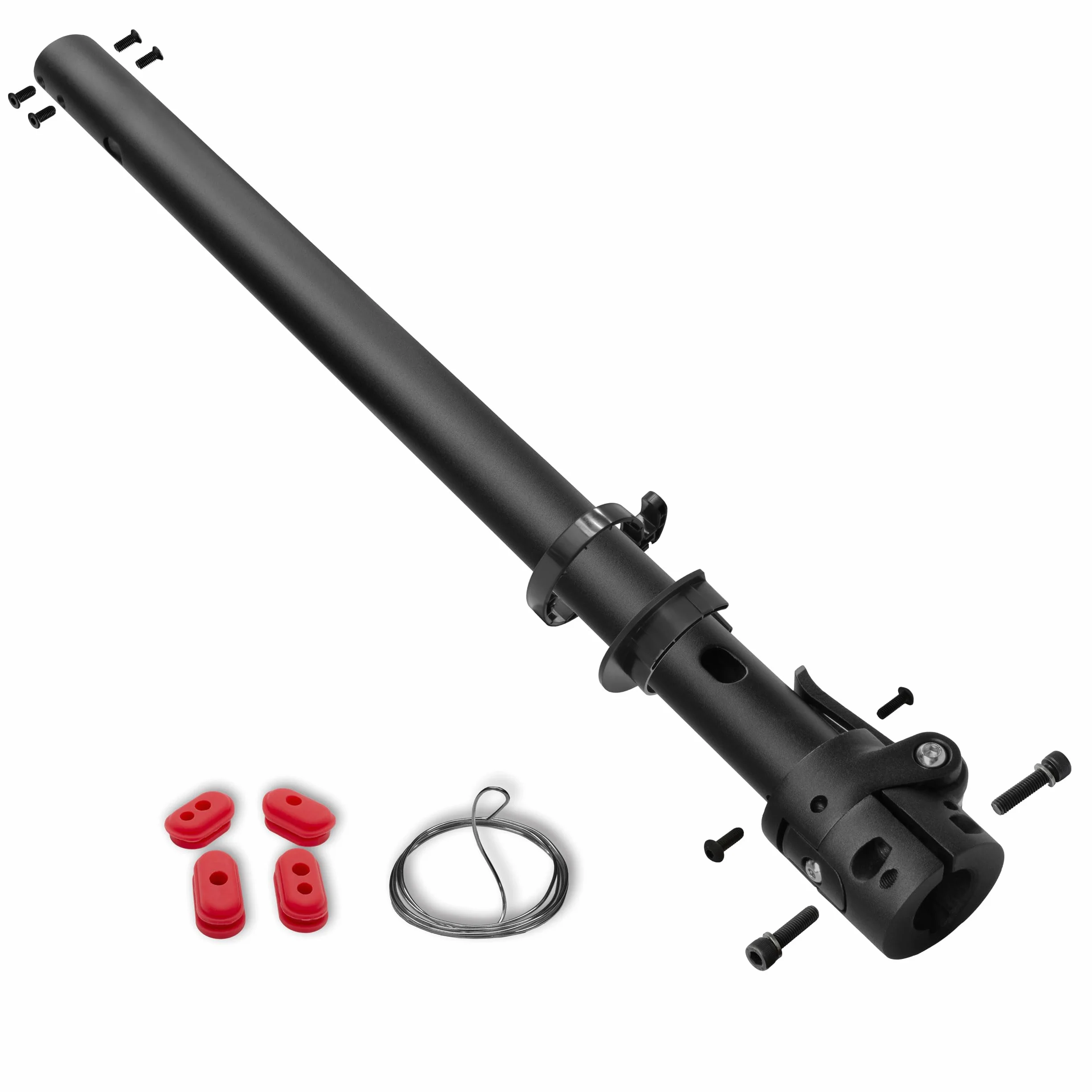 Attacco Manubrio per Scooter Xiaomi M365 Pro Pro2 1S Essential mi3, Completo con Asta Pieghevole, Robusto e Sicuro