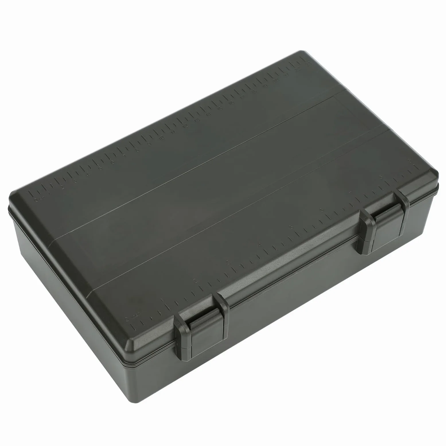 Ampio Spazio di Stoccaggio Rig Box Organizzatore per la Pesca Alla Carpa con Scala, Design Sigillato, 8 Chiodi, Adatto per gli Appassionati di Attrezzatura per la Pesca Alla Carpa,