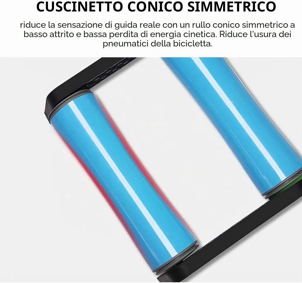Rulli pieghevoli per allenamento di resistenza per MTB e bici da strada, stazione di esercizio per ciclismo indoor