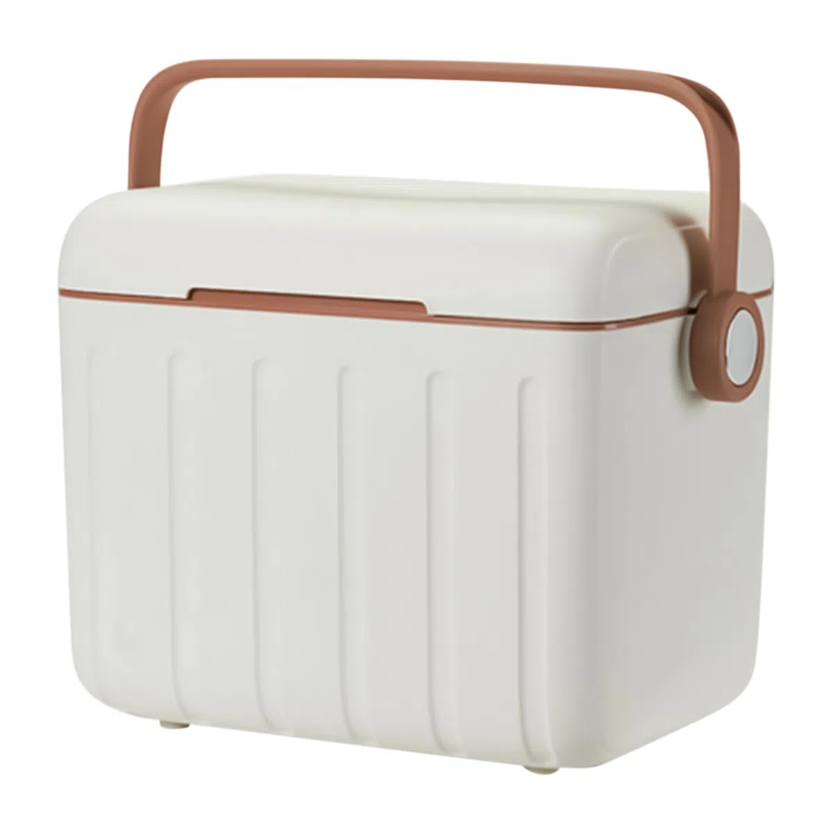 Refrigeratori da campeggio, scatola di conservazione con manico, dispositivo di raffreddamento da picnic per alimenti, capacità 6 litri, contenitore facile da trasportare, accessorio da viaggio