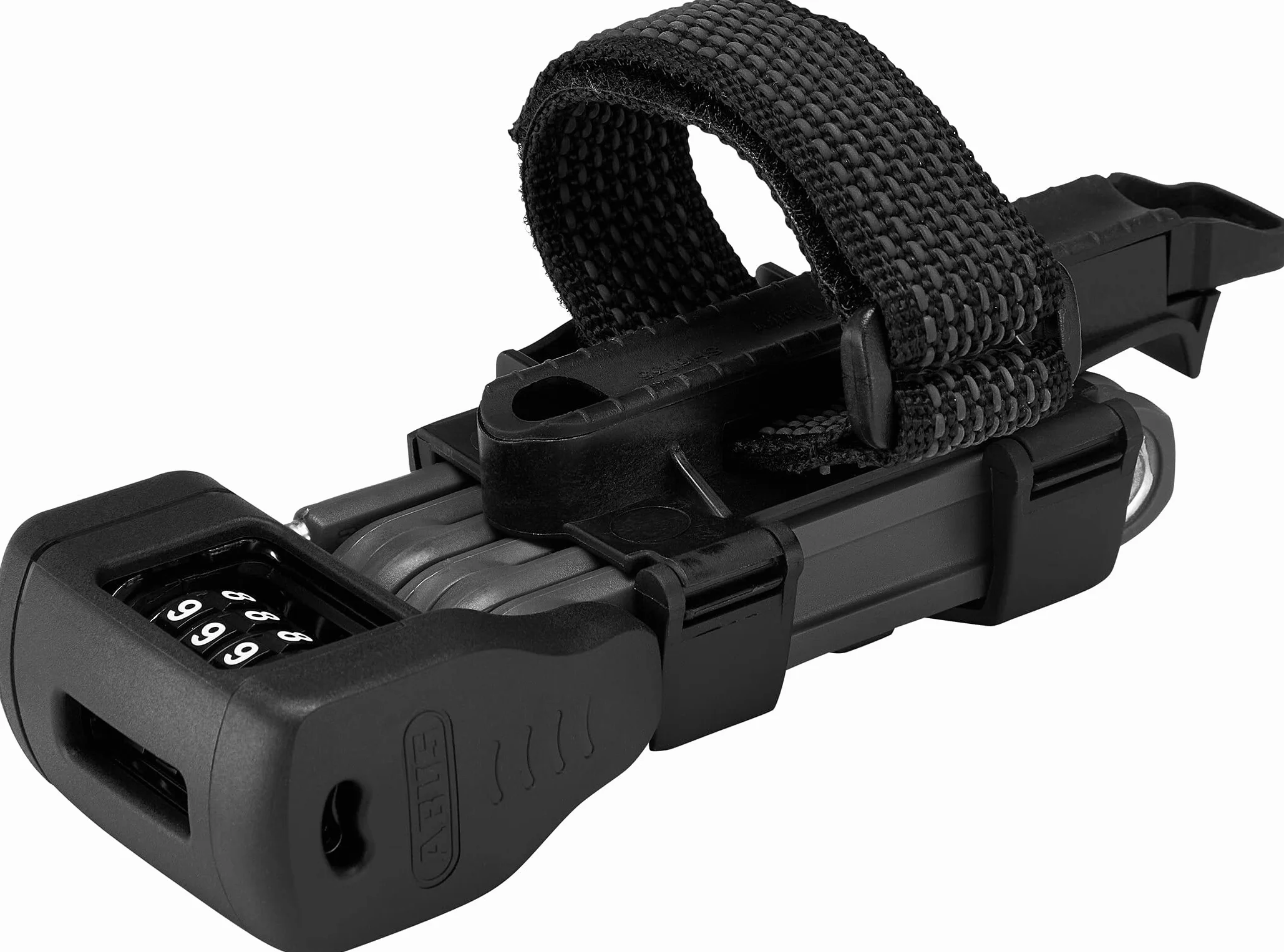 ABUS Bordo Lite 6055C SH serratura a libro - con supporto e codice a combinazione - Serratura a combinazione ultraleggera in acciaio speciale - Livello di sicurezza 7