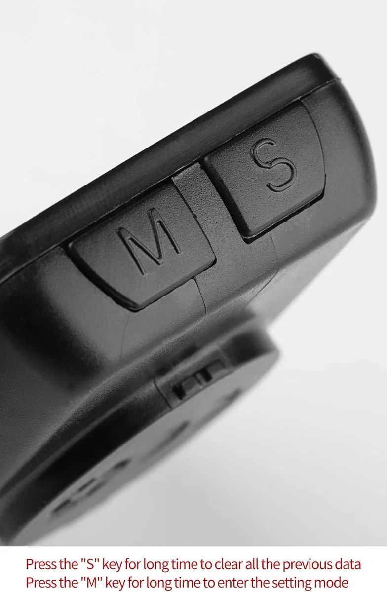WDX- Contachilometri for Bici da Bicicletta Wireless cablato Ciclocomputer Impermeabile Antipioggia for Bicicletta Contachilometri Ricaricabile USB Misurazione della velocità