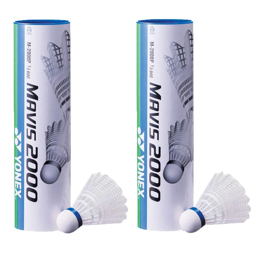 YONEX Mavis 2000 - Volano (confezione da 6)