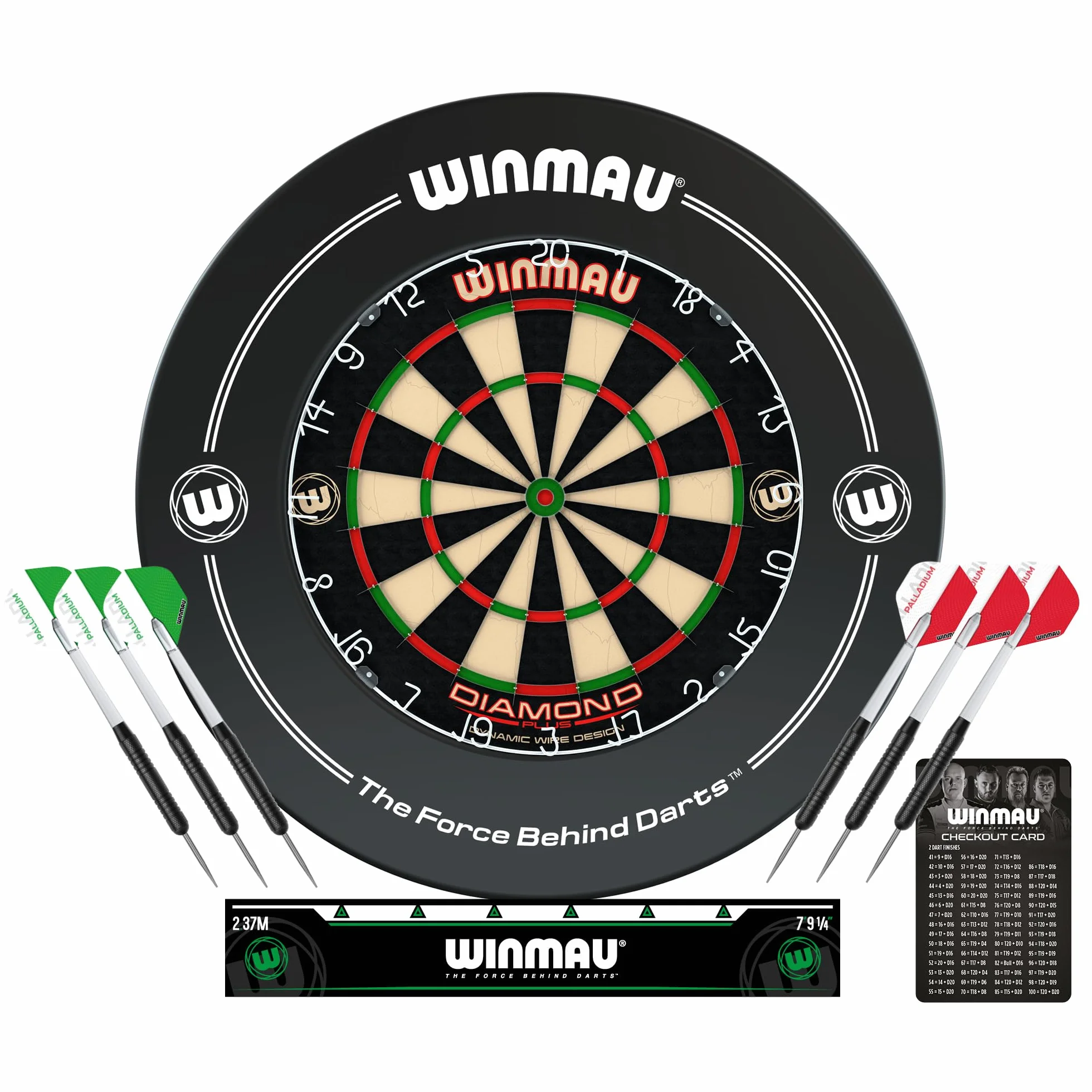 Winmau Diamond Plus - Bersaglio professionale con setole