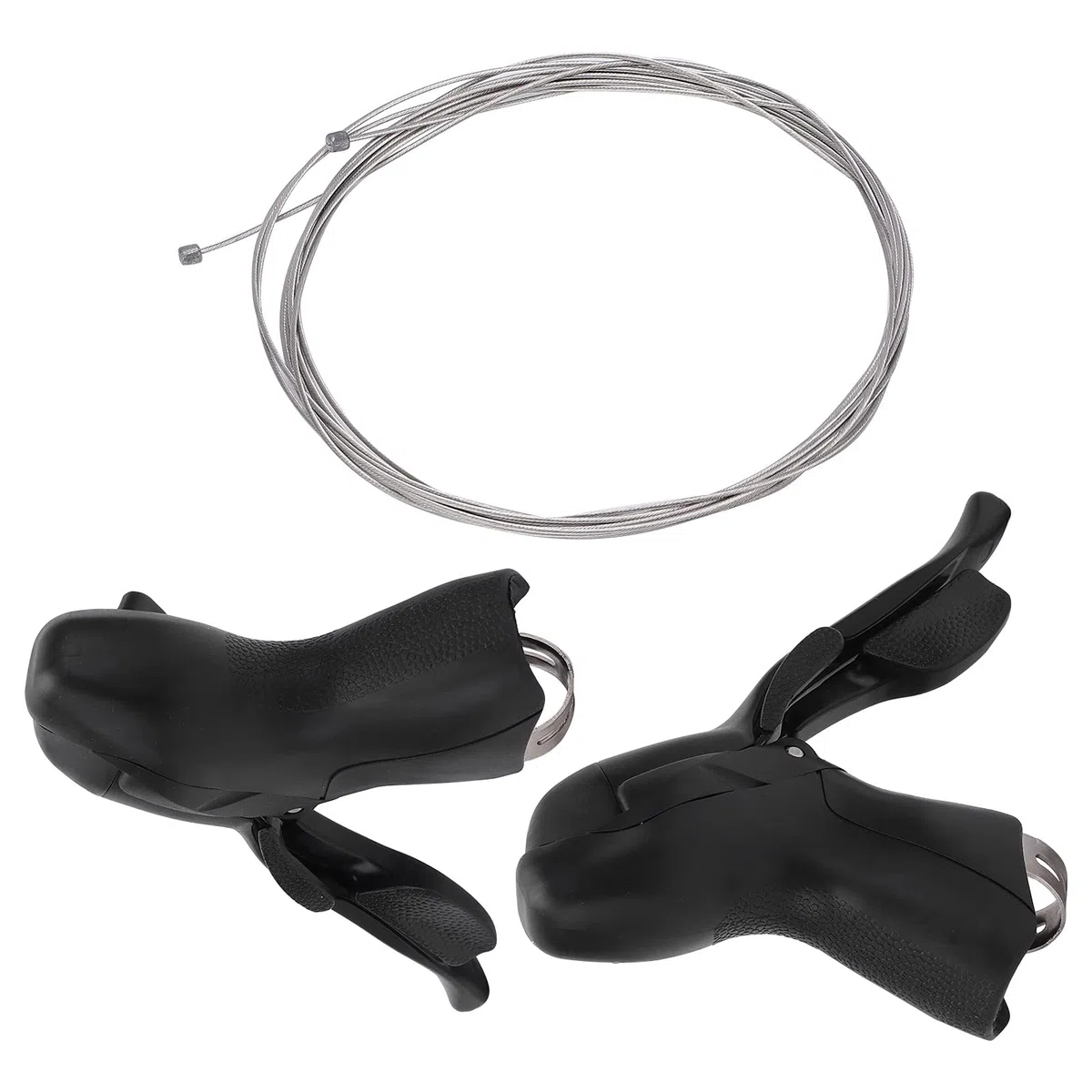 Set di leve del freno per bicicletta, in lega di alluminio resistente, per mountain bike e bici da strada, 2 unità con funzioni di sollevamento e abbassamento, 170 x 115 mm (3 x 7)